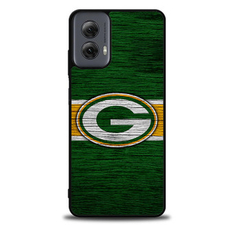 Green Bay Packer Wooden Style Moto G Power Case