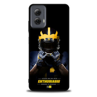 Michigan Wolverines Enthusiasm Moto G Power Case