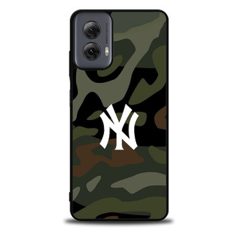 New York Yenkees in Camo Moto G Power Case
