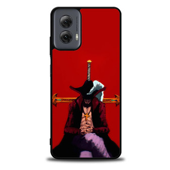 One Piece Series Mihawk in Red Moto G Power Case