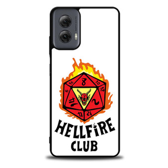 Stranger Things Hellfire Club Logo Moto G Power Case