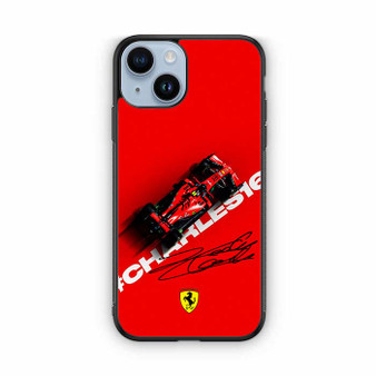 Charles Leclerc F1 Ferrari iPhone 14 Series Case