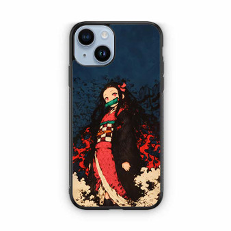 Demon Slayer Nezuko Art iPhone 14 Series Case