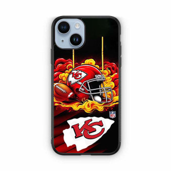 KC chiefs On Fire iPhone 14 Series Case