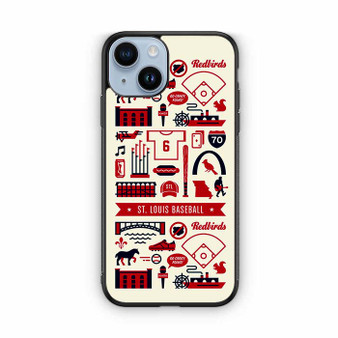 St Louis Baseball Starter Pack iPhone 14 Series Case