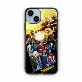 Thunderbolt Comic Art iPhone 14 Series Case