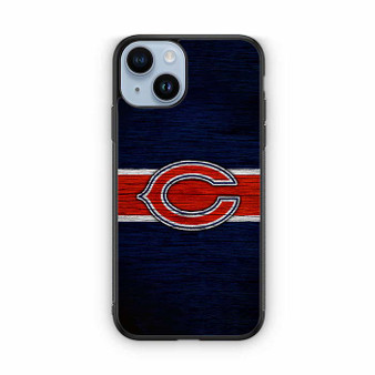 Chicago Bears Wooden Logo iPhone 14 Series Case