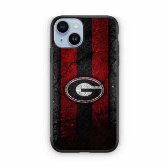 Georgia Bulldogs Asphalt Style iPhone 14 Series Case