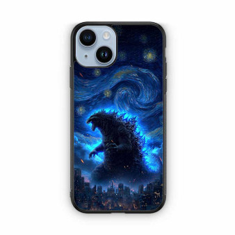 Gozzilla Starry night iPhone 14 Series Case