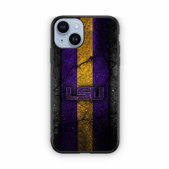 LSU Tigers Asphalt Style iPhone 14 Series Case