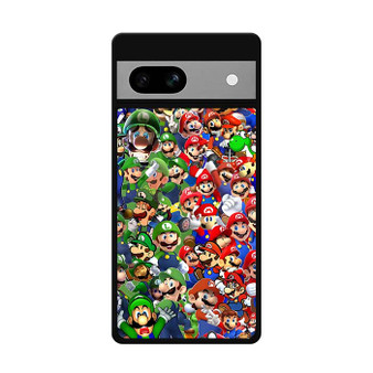 Mario Luigi Collages Google Pixel 7/ Pixel 7 Pro/ Pixel 7a Case