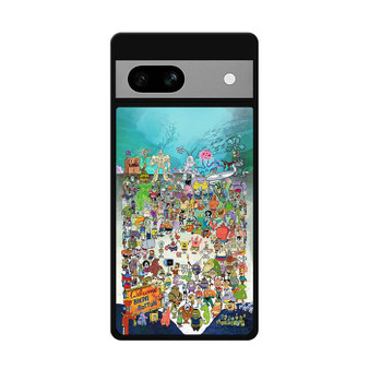 Spongebob Squarepants All Characters Google Pixel 7/ Pixel 7 Pro/ Pixel 7a Case