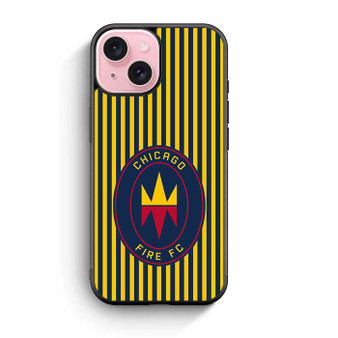 Classic Chicago Fire Logo iPhone 15 Series Case