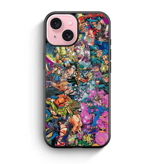 Jojo's biz adventure Characters iPhone 15 Series Case