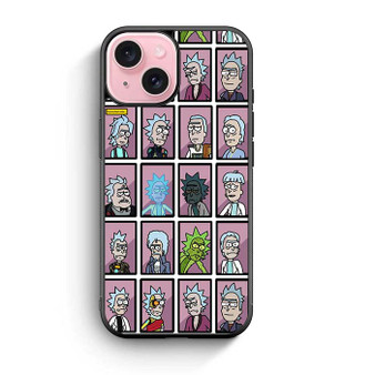 Rick and Morty Ricks War iPhone 15 Series Case