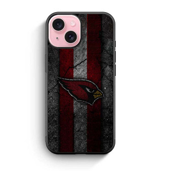 Arizona Cardinals Asphalt Style iPhone 15 Series Case