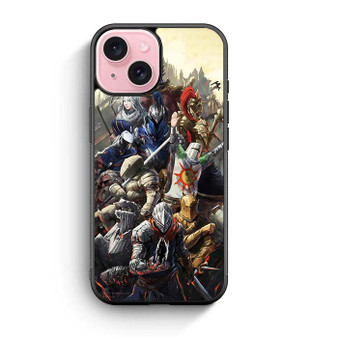 Dark souls game art iPhone 15 Series Case