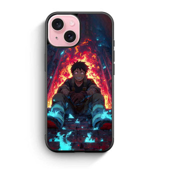 Fire Force Shinra Kusakabe iPhone 15 Series Case