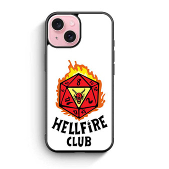 Stranger Things Hellfire Club Logo iPhone 15 Series Case