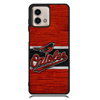 Baltimore Orioles Wooden Style Motorola Moto G Stylus Series Case