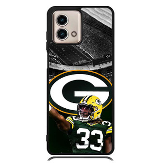 Green Bay Packer Aaron Jones Motorola Moto G Stylus Series Case