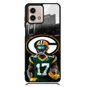 Green Bay Packer Davante Adams Motorola Moto G Stylus Series Case