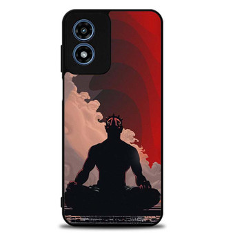 Darth Maul Star Wars Meditation Motorola Moto G Play 2024 Case