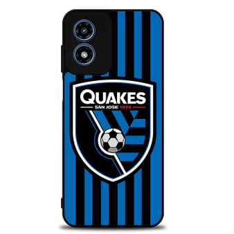 Quakes San Jose Soccer Motorola Moto G Play 2024 Case
