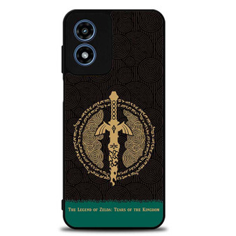 The Legend of Zelda Tears of the Kingdom Sword Seal Motorola Moto G Play 2024 Case