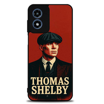 Thomas Shelby in Red Motorola Moto G Play 2024 Case