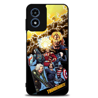 Thunderbolt Comic Art Motorola Moto G Play 2024 Case