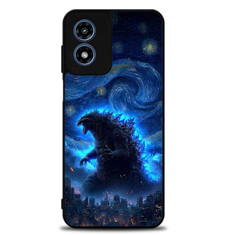 Gozzilla Starry night Motorola Moto G Play 2024 Case