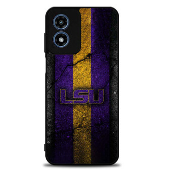 LSU Tigers Asphalt Style Motorola Moto G Play 2024 Case