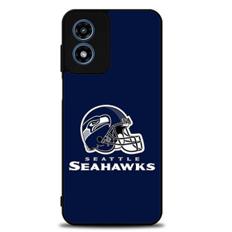 Seattle Seahawks Helmet Motorola Moto G Play 2024 Case