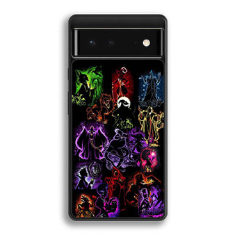 Disney Villains Collages Google Pixel 6/ Google Pixel 6a/ Google Pixel 6 Pro Case