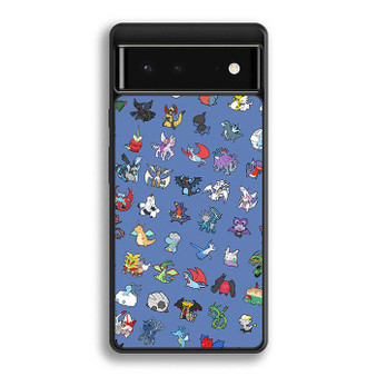 Pokemon All Characters Google Pixel 6/ Google Pixel 6a/ Google Pixel 6 Pro Case