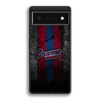Atlanta Braves Asphalt Style Google Pixel 6/ Google Pixel 6a/ Google Pixel 6 Pro Case