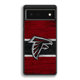 Atlanta Falcons Wooden Style Google Pixel 6/ Google Pixel 6a/ Google Pixel 6 Pro Case