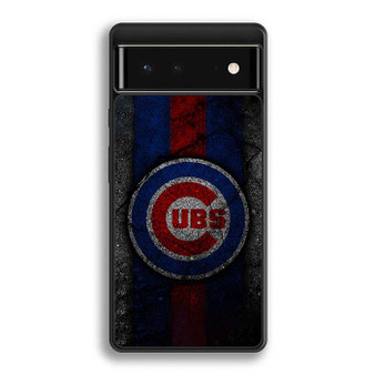Chicago Cubs Asphalt Style Google Pixel 6/ Google Pixel 6a/ Google Pixel 6 Pro Case