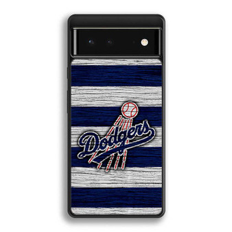 Los Angeles Dodgers Wooden Style Google Pixel 6/ Google Pixel 6a/ Google Pixel 6 Pro Case