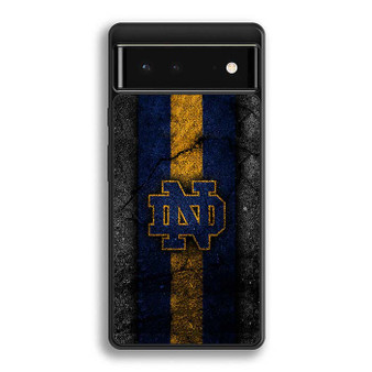 Notre Dame Fighting Irish Asphalt Style Google Pixel 6/ Google Pixel 6a/ Google Pixel 6 Pro Case