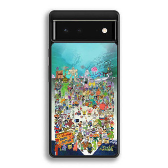 Spongebob Squarepants All Characters Google Pixel 6/ Google Pixel 6a/ Google Pixel 6 Pro Case