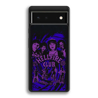Stranger Things Hellfire Club Stripy Google Pixel 6/ Google Pixel 6a/ Google Pixel 6 Pro Case