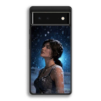 Tomb Rider Lara Croft in Snow Google Pixel 6/ Google Pixel 6a/ Google Pixel 6 Pro Case