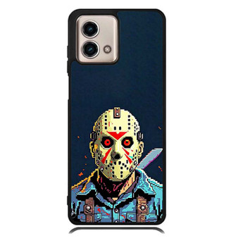 Friday the 13th Jason Voorhees Pixel Art Motorola Moto G Stylus Case