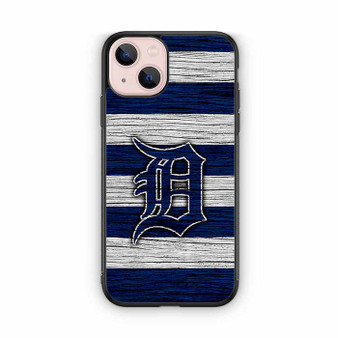 Detroit Tigers Wooden Style iPhone 13 Series Case