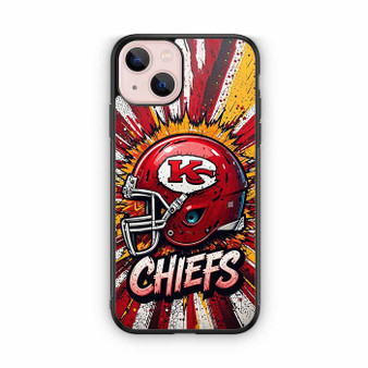 Kansas City Chiefs Drip Helmet iPhone 13 Series Case