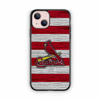 St Louis Cardinals Wooden Style iPhone 13 Series Case