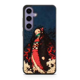 Demon Slayer Nezuko Art Samsung Galaxy S24 Series Case