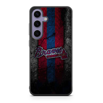 Atlanta Braves Asphalt Style Samsung Galaxy S24 Series Case